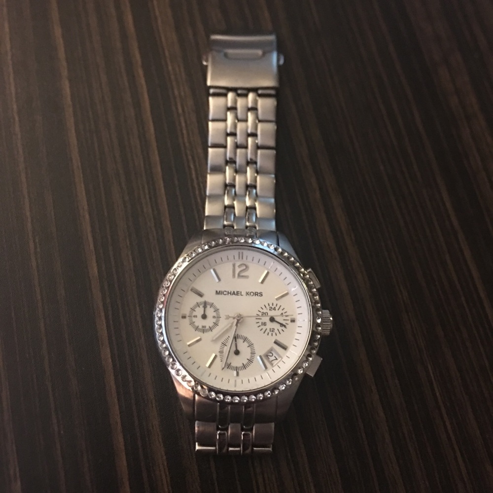 Silver Woman’s Michael Kors Watch
